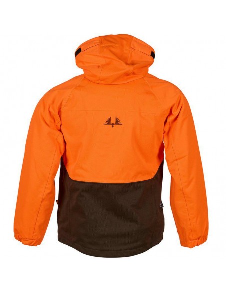 veste de chasse orange enfant | SWEDTEAM RIDGE JUNIOR | vue de dos