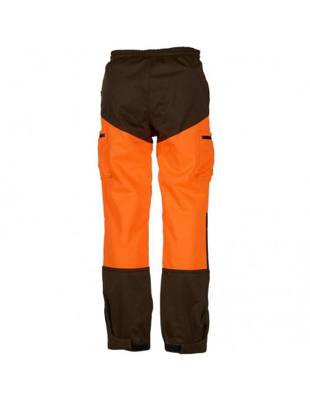 Pantalon de chasse orange pour enfant | SWEDTEAM RIDGE JUNIOR | vue de dos