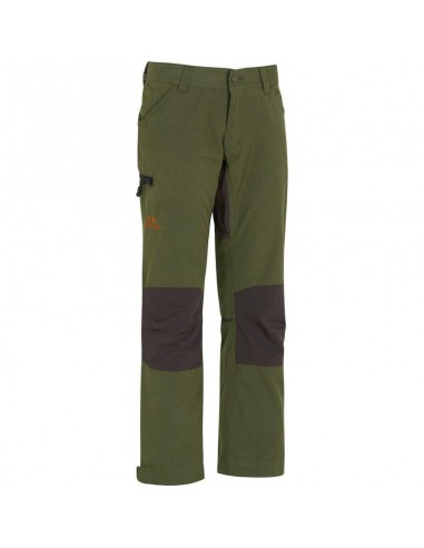 Pantalon de chasse pour enfant vert | SWEDTEAM LYNX JUNIOR | vue de face