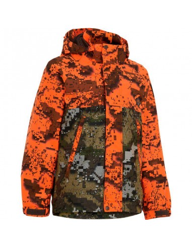 Veste de camouflage enfant orange | SWEDTEAM RIDGE JUNIOR | vue de face